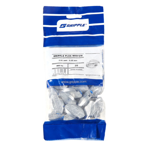 Gripples Plus Medium, wire D 2.00 - 3.25mm (20 pc)